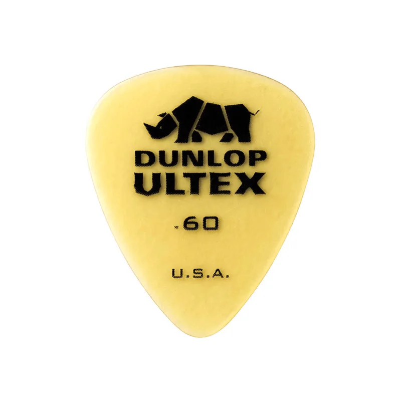 1 шт. Dunlop Ultex Стандартный медиатор для гитары медиатор 0,6 мм/0,73 мм/1,0 мм/1,14 мм медиатор для бас-гитары медиатор для акустической электрогитары - Цвет: 0.6mm