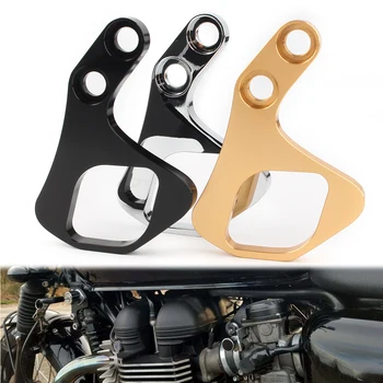 

Motorcycle Ignition Key Relocation Bracket Left For Bonneville Scrambler Thruxton 2001-2015 CNC Aluminum