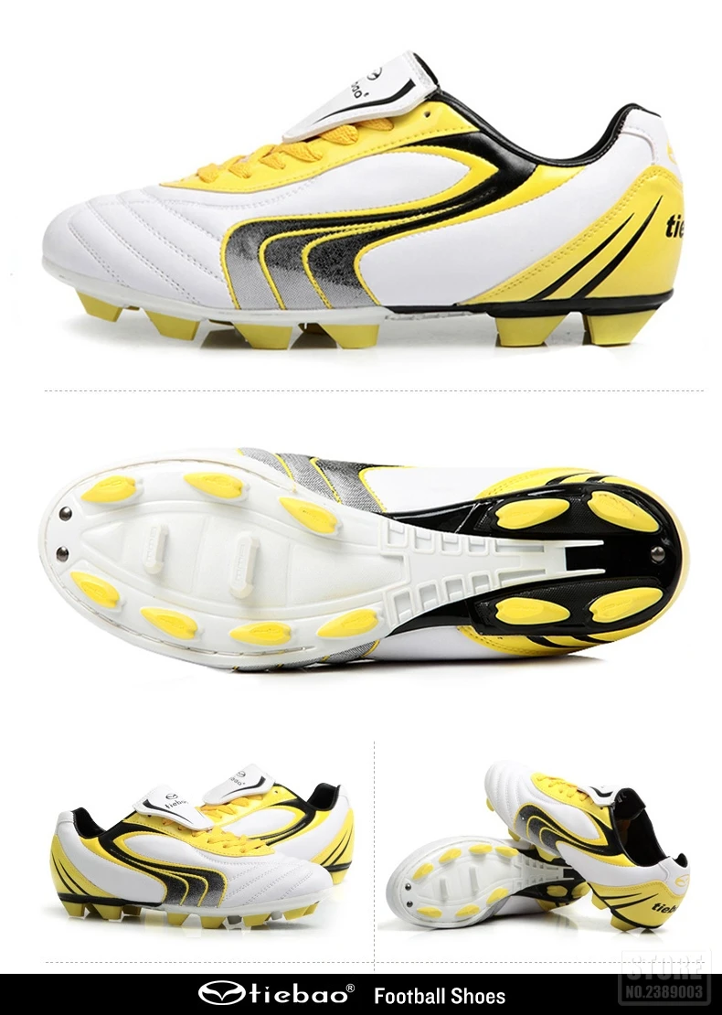 TIEBAO Professional брендовые футбольные кроссовки Футбол крытый обувь FG и HG Deportivas Hombre Zapatos