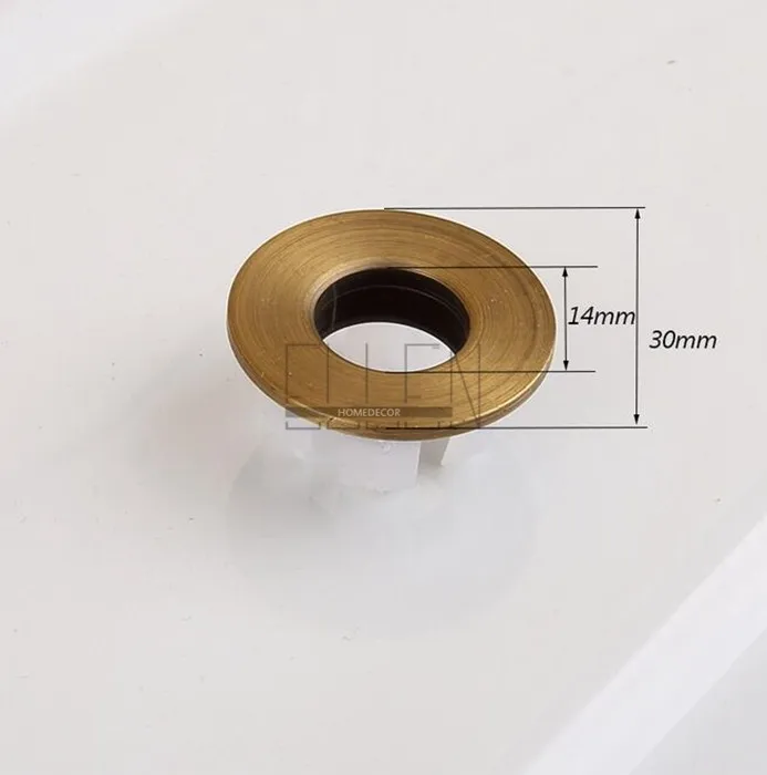 Переливающаяся Крышка для раковины ванной комнаты, латунная декоративная крышка для раковины ванной комнаты, замена продукта ELF19