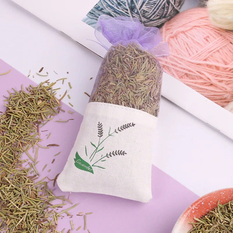 Rose Jasmine Flowers Lavender Dry Flower Bud Sachet Aromatherapy Bag Drying Cabinet Sachet Natural Floral Dried Flower - Цвет: C