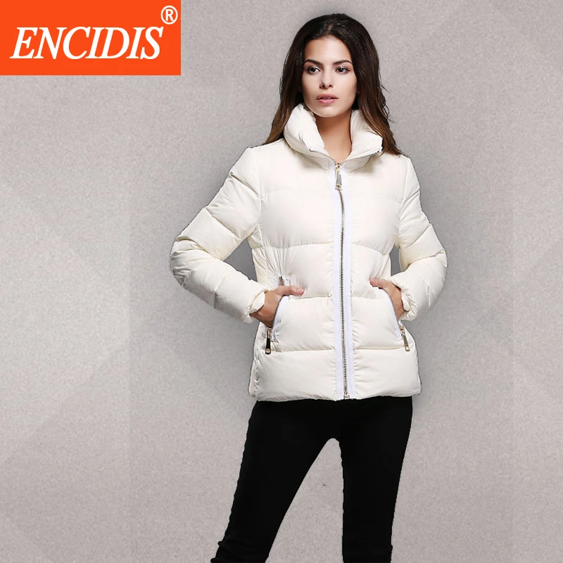 New Arrival Simple Winter Coats Ladies 2017 New Casual Down Coat Short