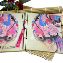 Emoshire мягкая оберточная бумага Тетрадь чистая крафт-бумага Блокнот для путевых заметок записная книжка коврик для Бизнес подарки N060