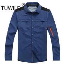 New men and women long-sleeved quick-drying clothes outdoor breathable and quick-drying sports mountaineering long-sleeved shirt