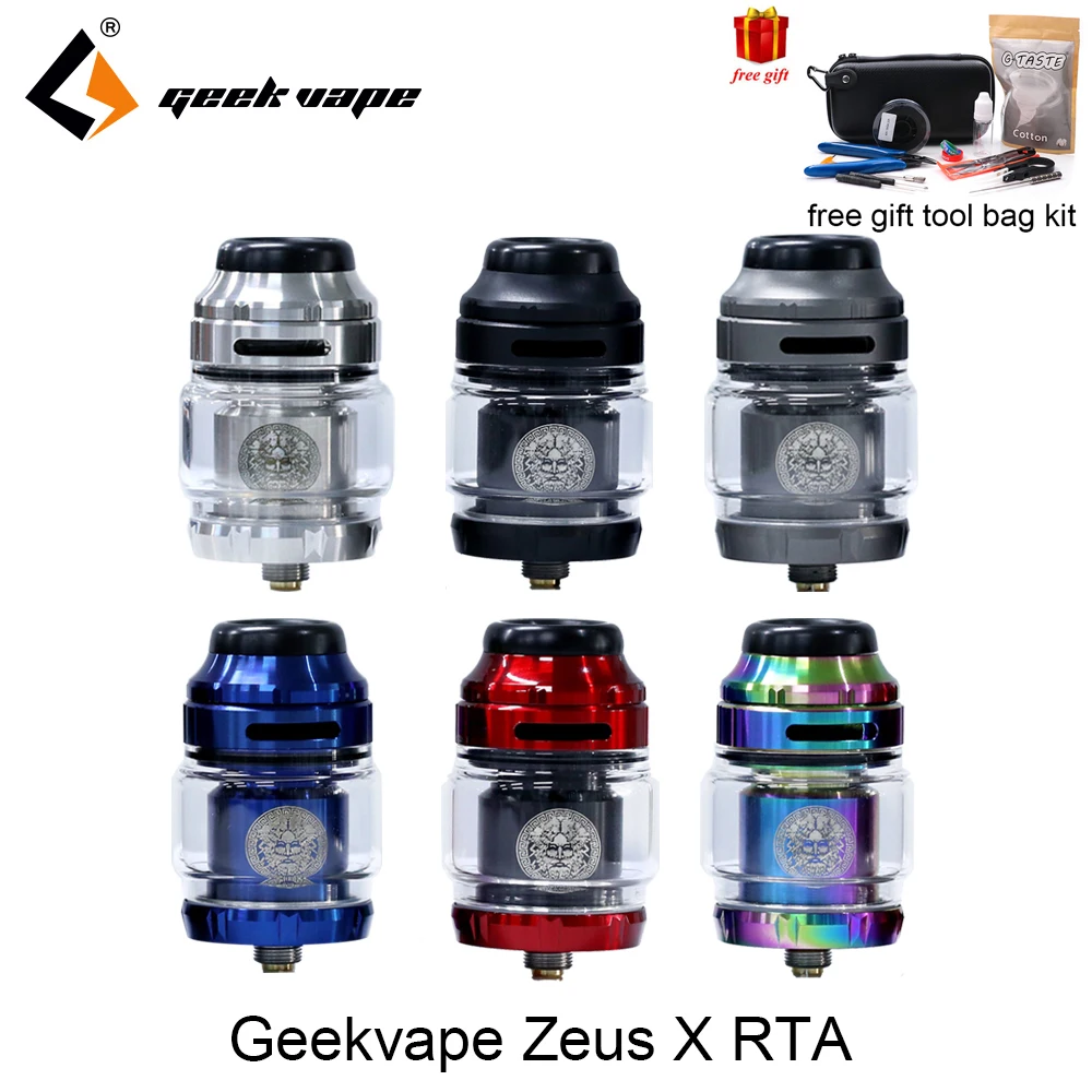 Купить Vape Танк Geekvape Zeus X RTA 4,5 мл ёмкость с 810 ...
