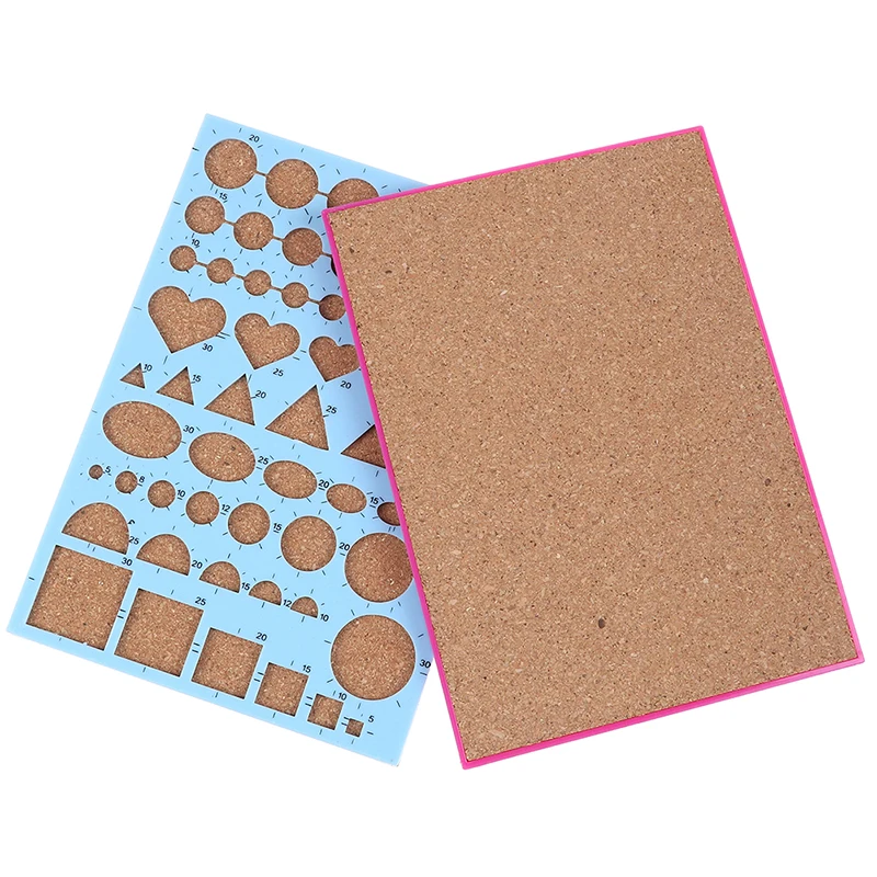 1 шт. Quiliing Corkboard шаблон бумага для квиллинга инструмент прокрутка бумаги филигранная мозаика Квиллинг открытка с украшениями DIY Carft бумага