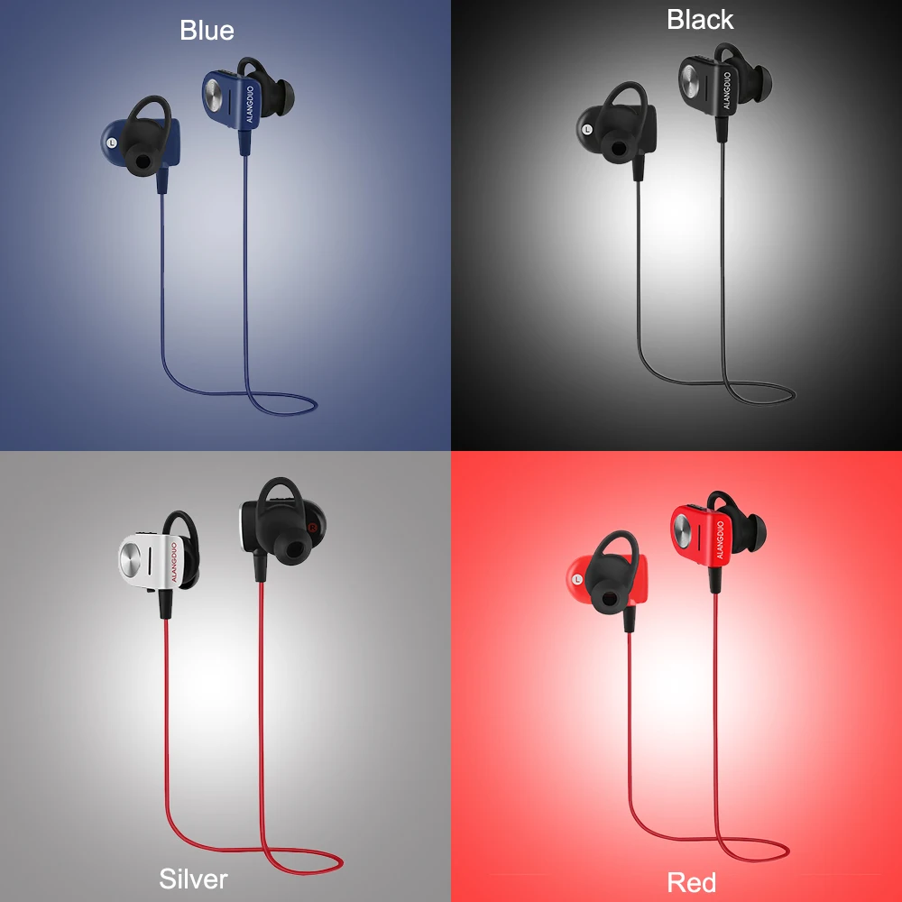 ALANGDUO EP01 беспроводные Bluetooth наушники спортивные беговые стерео гарнитура с