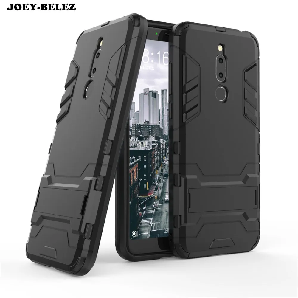 

For Meizu M6T M5 M6 S mblu S6 M5C M5S M15 Plus Note 6 5 Silicone PC Shockproof Armor Case For Meizu M 6 5 5C A5 E2 E3 Stand Case