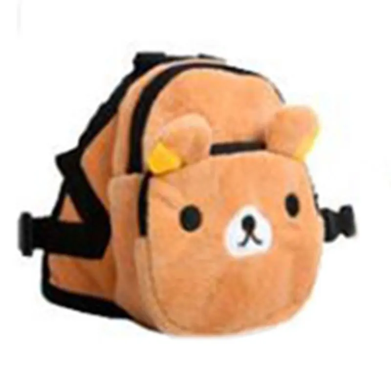 DOGGYZSTYLE Сумка-переноска с мультипликационным принтом, рюкзак для собак, рюкзак для щенков, кошек, школьная сумка, многофункциональный рюкзак для маленьких собак, рюкзак-мишка - Цвет: Bear