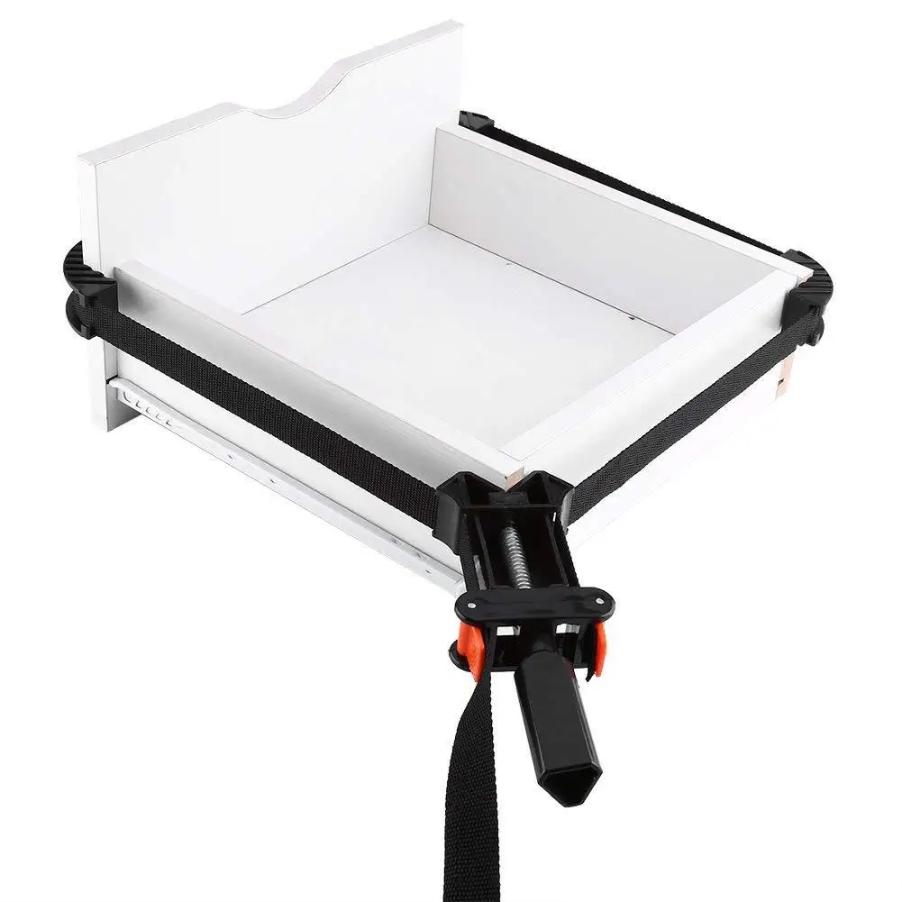  4M/6M Adjustable Rapid Corner Clamp Strap Band 4 Jaws Corner Clamps for Woodworking Photo Frame Too