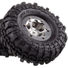 ENRON – pneu Super Swamper 1P avec jante en aluminium de 1.9 pouces, moyeu de 110MM, pour RC 1:10 Rock Crawler D90 D110 MST jimny TRX4 TF2