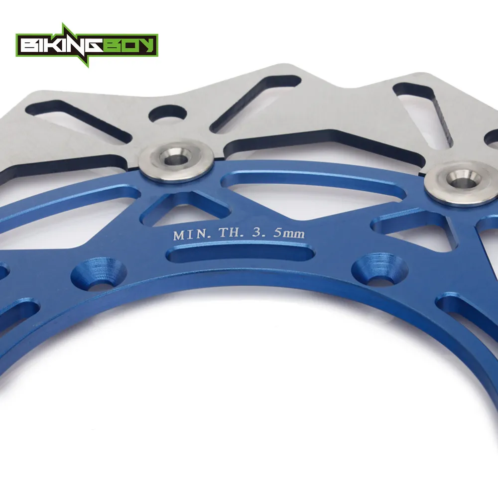 BIKINGBOY YZ WR 125 250 98-07 WR250F WR450F YZ250F YZ450F 07 06 05 WR YZ 400 426 F оверсайз 320 мм спереди диск поворотный кронштейн