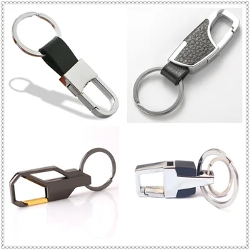 

leather Metal Men Car styling Key Ring Chain Keychain keyring for BMW 530Li 335i 750i 330i 325i 320si 630i X6 M6 640i 640d