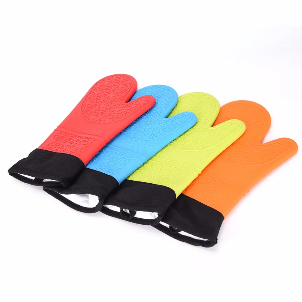 Silicone Oven Gloves Heat Resistant Gloves Temperature Resistant Gloves