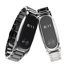 Металлический ремешок NIYOQUE для оригинальной Xiaomi mi Band 2 браслет из нержавеющей стали для mi Band 2 Браслеты Аксессуары для mi Band 2