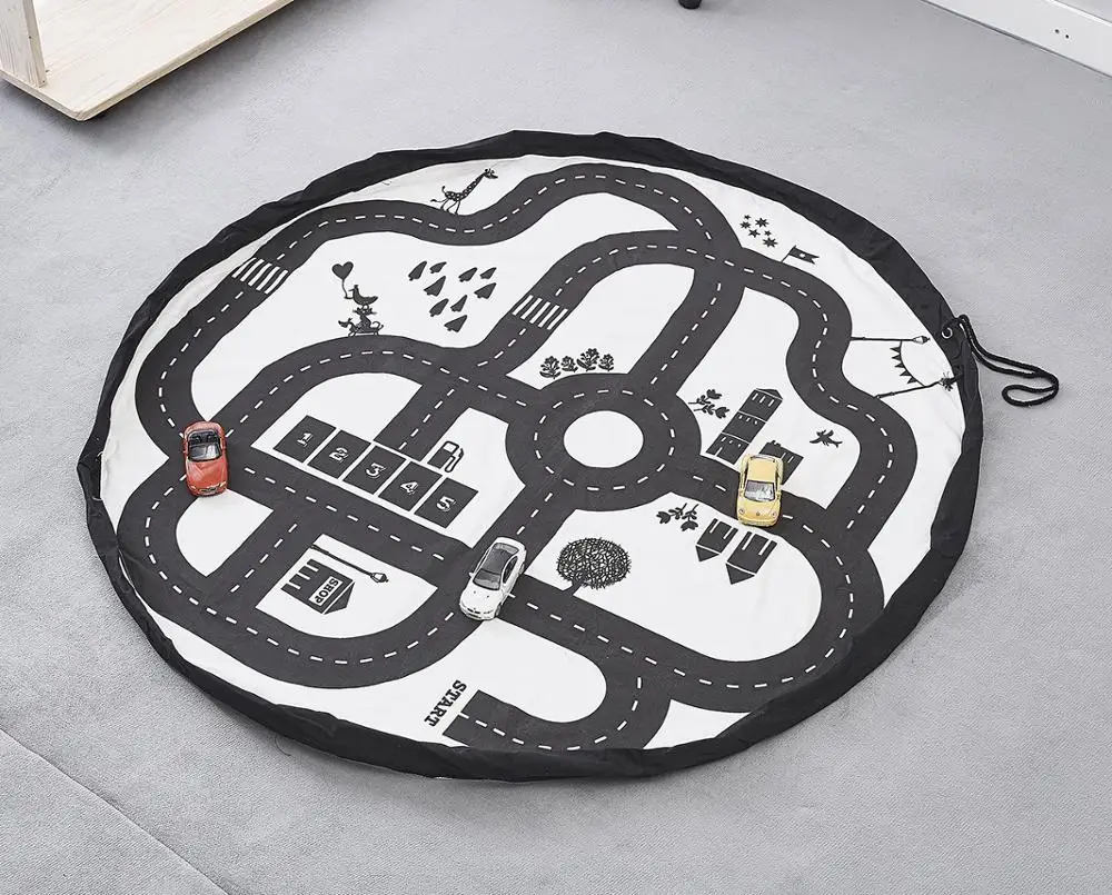 140 см диаметр детский игровой коврик игрушки для младенцев Сумка Коврики