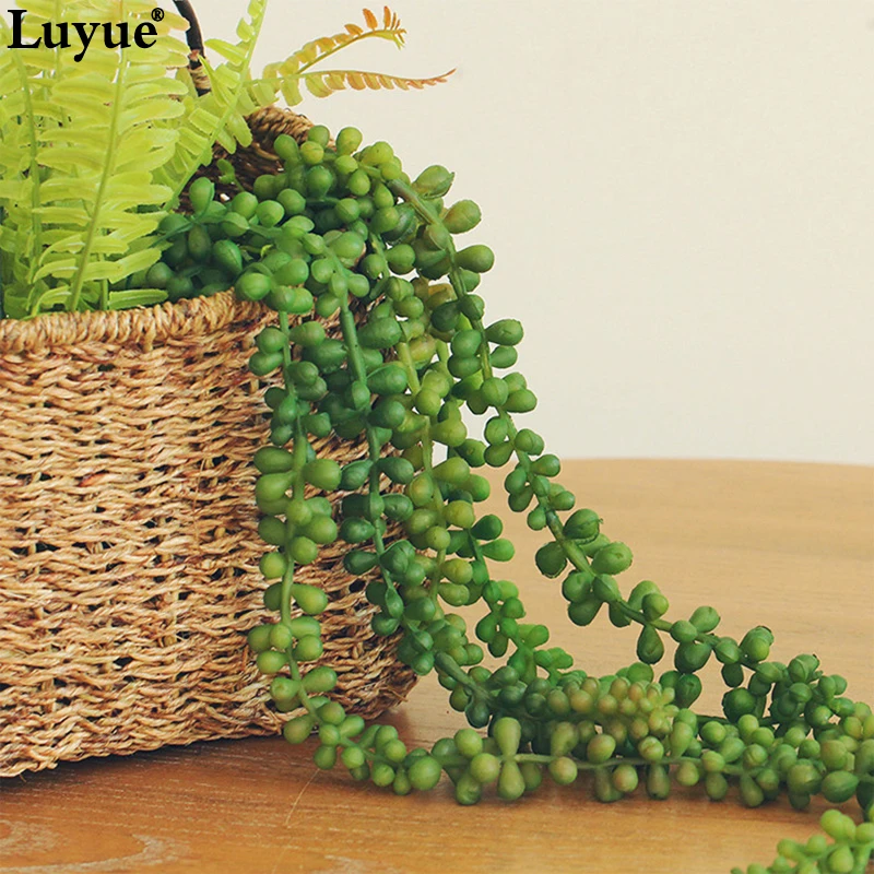Искусственные цветы Luyue 3 ветки искусственная веревка слеза любовника настенная