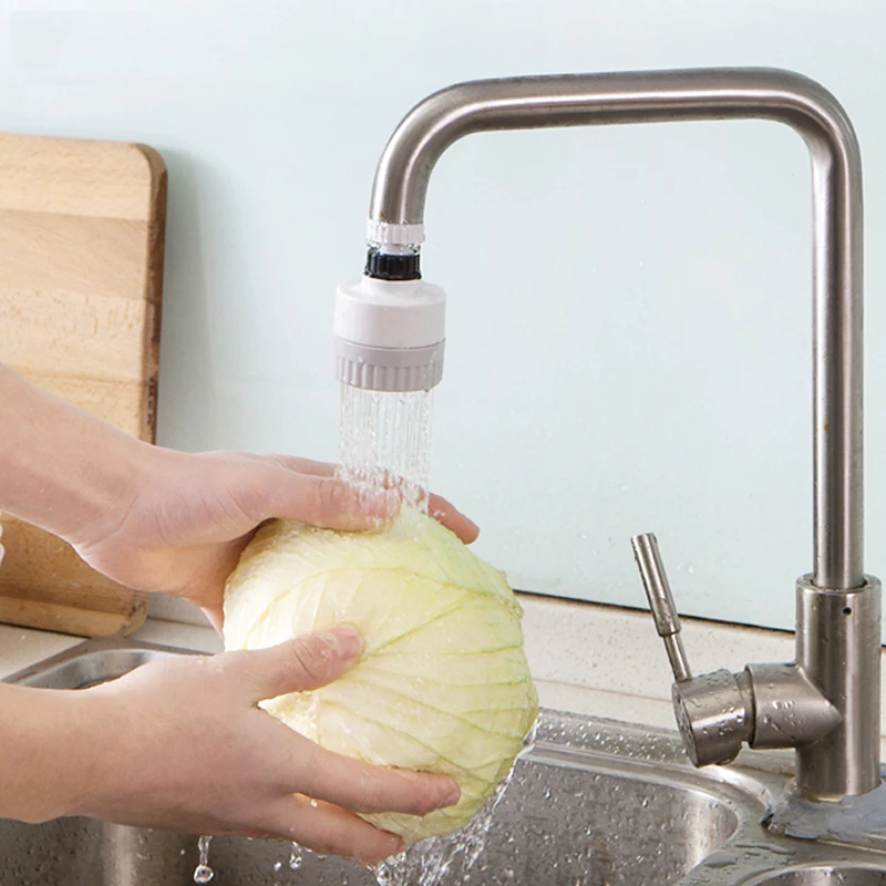 Kitchen Faucet Water Bubbler ABS shell Saving Filter Shower Head Nozzle Tap Connector 4.9*8.5cm | Обустройство дома