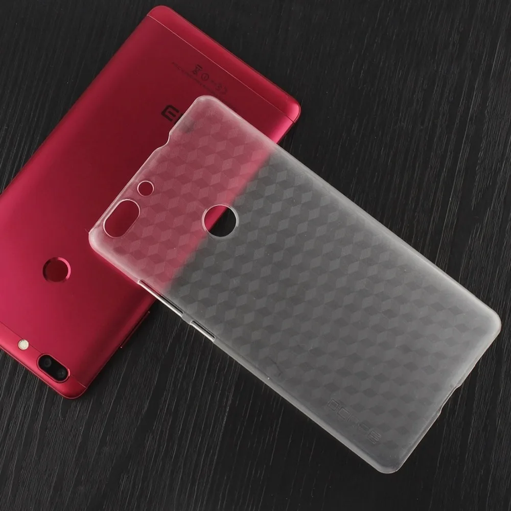 

OCUBE Elephone C1 Max Protective Case transparent color back cover PC smartphone shell for C1 Max smartphone back housing cover
