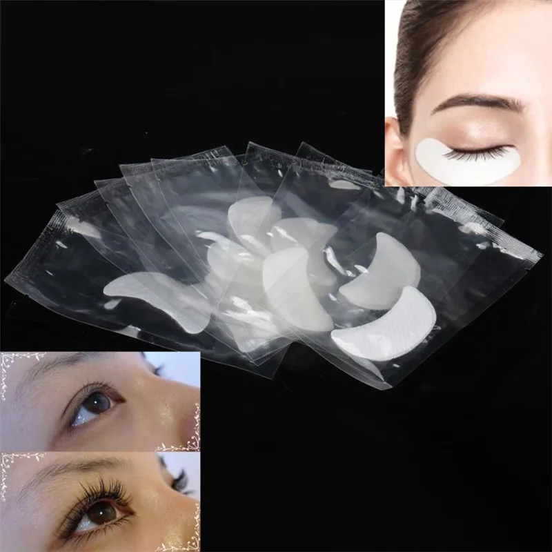 10 Pairs Eye pads Eyelash Pad Gel Patch Lint Free Lashes Extension Mask