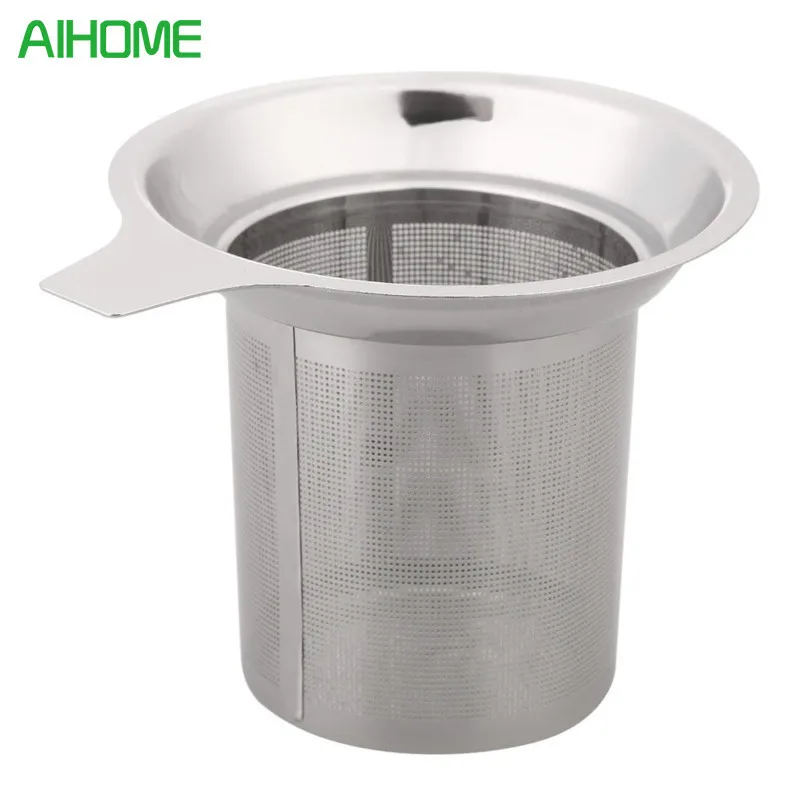 

Stainless Steel Mesh Tea Mesh Tea Infuser Reusable Strainer Loose Tea Leaf Spice Stainless Steel Filter Tea Strainer