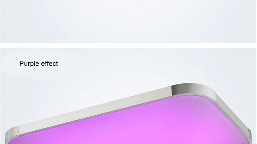 Современный дистанционный RGB светодиодный потолочный светильник с цветным и диммером, умный светодиодный потолочный светильник для гостиной и спальни