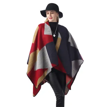 

2019 new winter scarf Women Soft Cashmere Scarves Stylish Warm Blanket Solid Winter Shawl Multi Color Elegant Wrap Bufanda Mujer