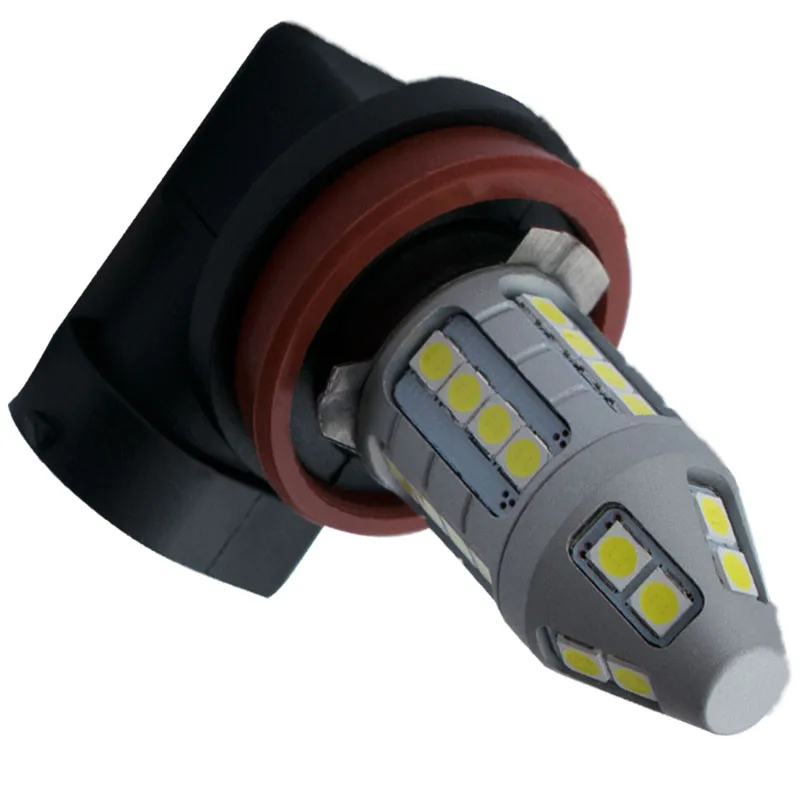 

H11 H8 1800LM Super Bright 3030 LED Auto Fog Lamps High Power Car Anti Fog Light Foglamps Bulb White DC 12V