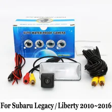 Для Subaru Legacy/Liberty 2010 ~ 2016/RCA AUX проводной или беспроводной камеры/HD CCD широкоугольный объектив угол водонепроницаемый камера заднего вида