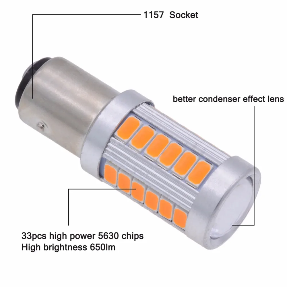 4 шт. 1157 P21/5 Вт BAY15D светодиодный супер яркий свет лампы P21 Автомобильные стоп-сигналы светофоров поворота боковой фонарь заднего хода автомобиля лампа белого и красного цветов