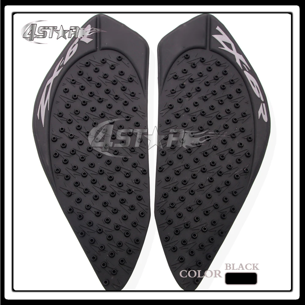 

Free Shipping Rubber Anti Slip Tank Pad Protector Sticker Decal Gas Knee Grip Tank Traction Pad Side For ZX6R ZX-6R ZX 6R 09-15