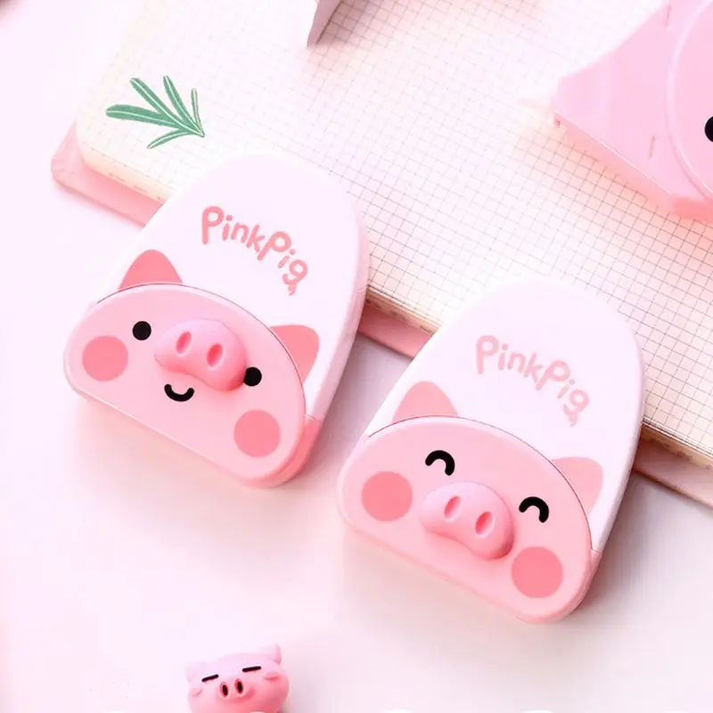 

Cute Pink Pig Decortaion Correction Correcting Tape Stationery Corrector School Office Supplies Student Kids Gifts F42D