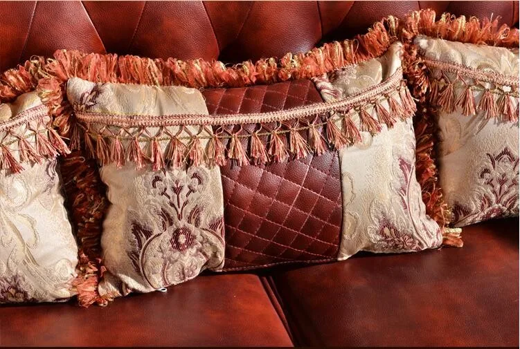 Мебель для гостиной современный кулак слой из натуральной кожи диван европейский секционный диван 1047
