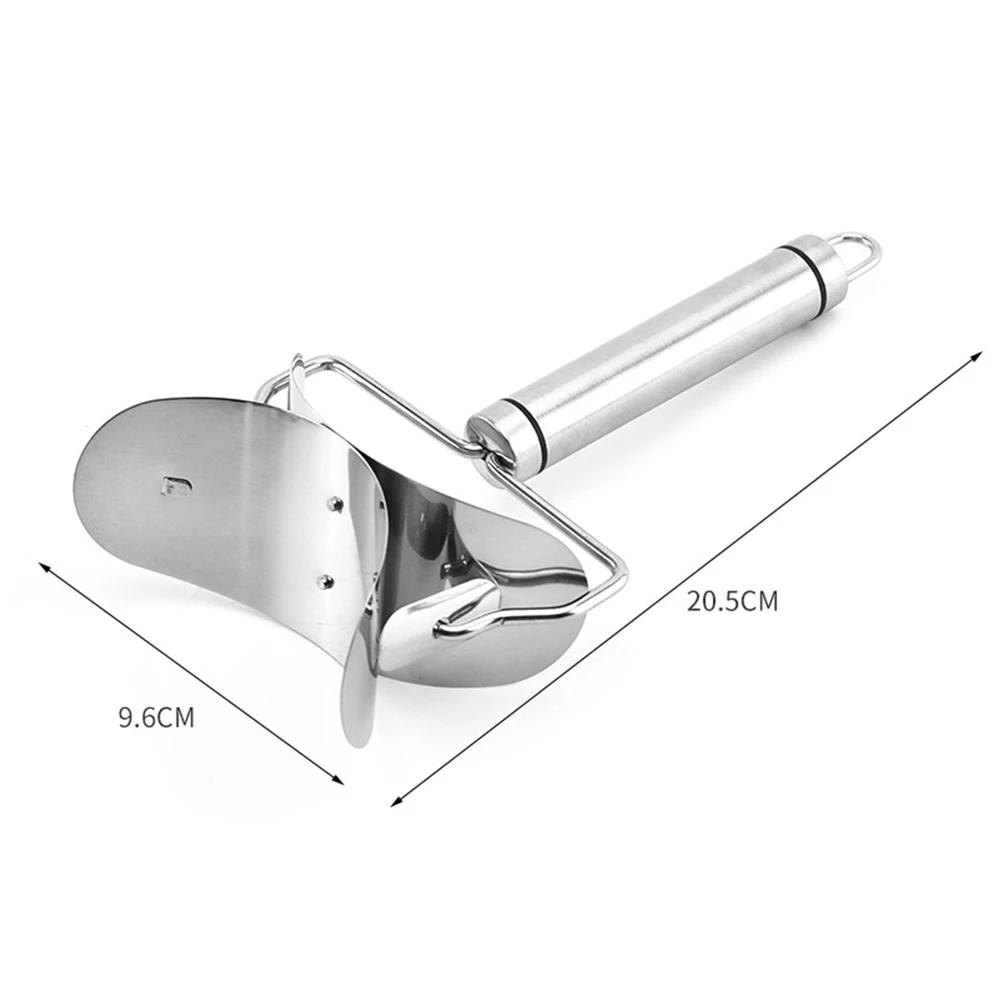 Тестоприжимная форма из нержавеющей стали для клецки, инструмент, ролик для пасты, спагетти, круг, обертки для кожи, экологичный домашний чайник, резак