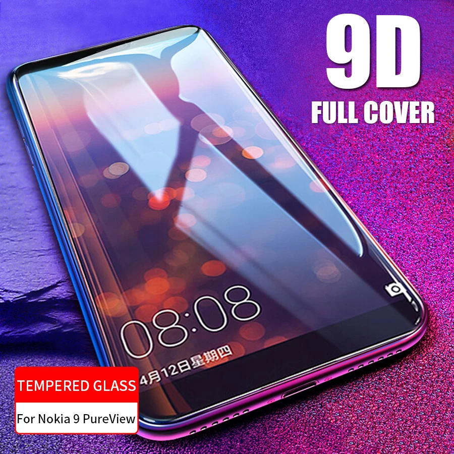 

9D Screen Protector For Nokia 4.2 3.2 8.1 7.1 6.1 5.1 3.1 1 Plus 3 6 8 Tempered Glass for Nokia 1 8.1 7Plus 5.1 6.1 X5 X6 Glass