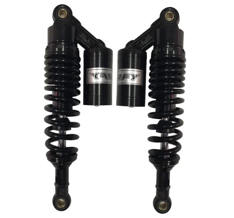 RFY 8MM SPRING 300MM/310MM/320MM AIR/NITROGEN MOTORCYCLE SHOCK ABSORBERS FOR Honda/Yamaha/Suzuki/Kawasaki/Dirt bikes/ ATV BLACK