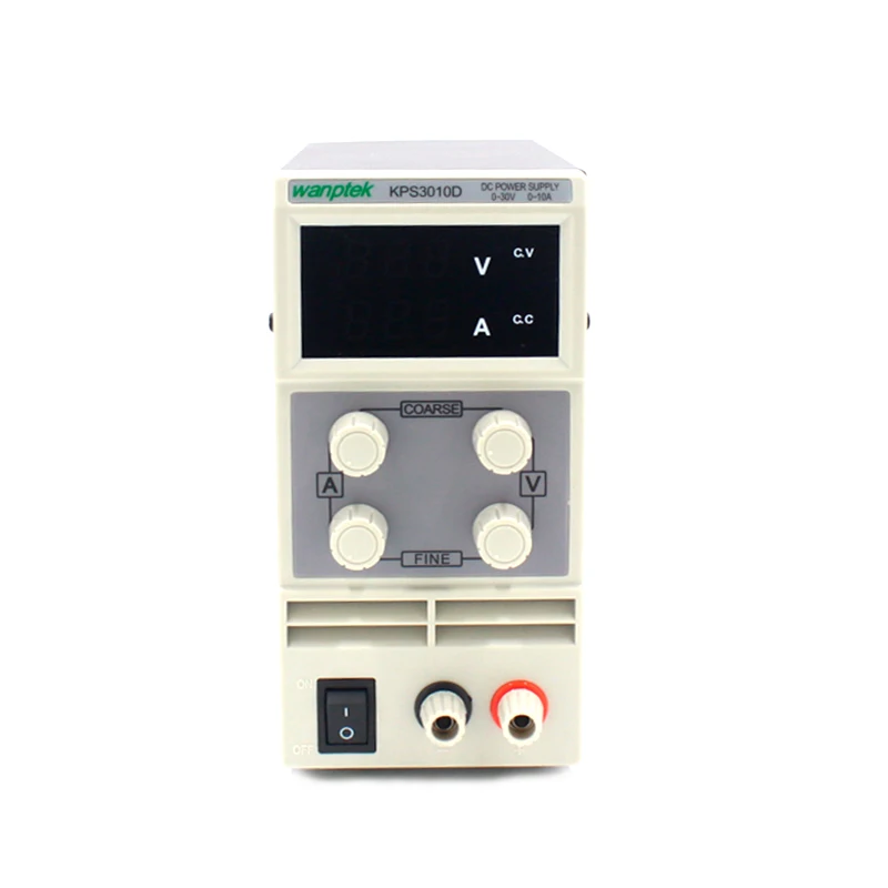 KPS3010D Adjustable High precision double LED display switch DC Power Supply protection function 30V10A 110V-230V 0.1V/0.01A | Инструменты