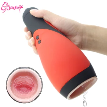 Powerful 30 Speeds Electric Vibrating Silicone Male Masturbator Cup With Tight Deep Throat Adult Pocket Sex Toys for Men 1