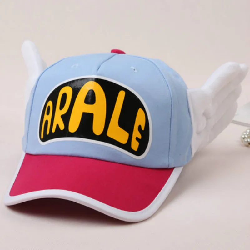 Косплей для аниме шляпа дышащая шапка с сеткой шапки Dr. Slump Arale Angel Wings летняя 13 цветов сетчатая шапка для детей и взрослых - Цвет: Цвет: желтый