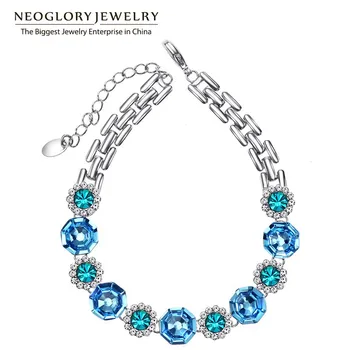 

Neoglory Austrian Crystal Rhinestone Fashion Bangles & Bracelets for Women Jewelry 2020 New EX1 QC