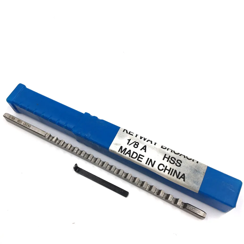 Broach 1/8 A Keyway дюйма размер HSS режущий инструмент для станка с ЧПУ|tools machine|tools fortools cut |