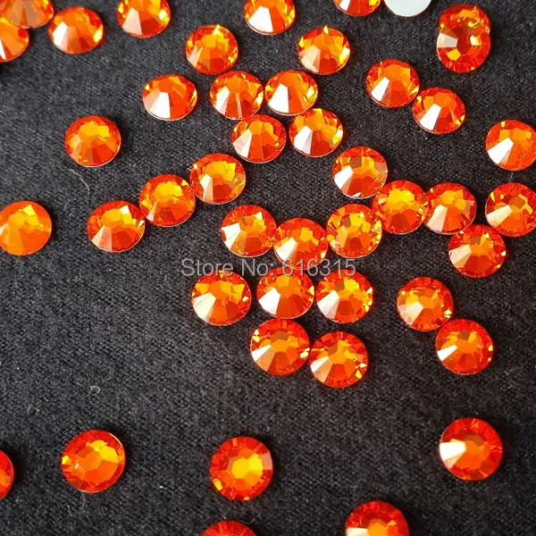 Блестящий ss30 6 5 мм Hyacinth flatback hot fix rhinestone 288 шт. в партии свадебное платье со стразами