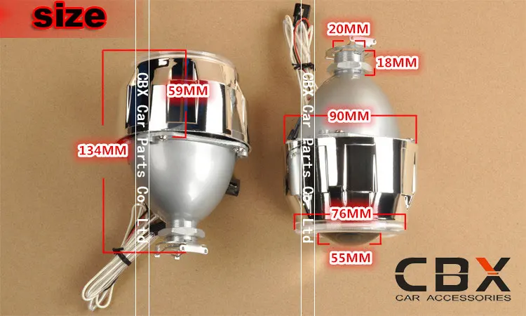 CBX-G8 hid bixenon projector lens 2.5 size
