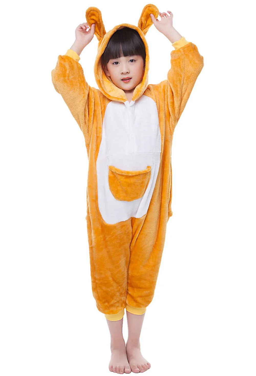 2016 New Unisex Children's Animal Kangaroo Onesie Cosplay Kangaroo