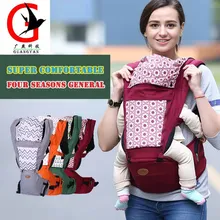 Эргономичный детский слинг для новорожденных wrap Слинг рюкзаки Перевозчик Регулируемый детский слинг с шляпой Bbl-3