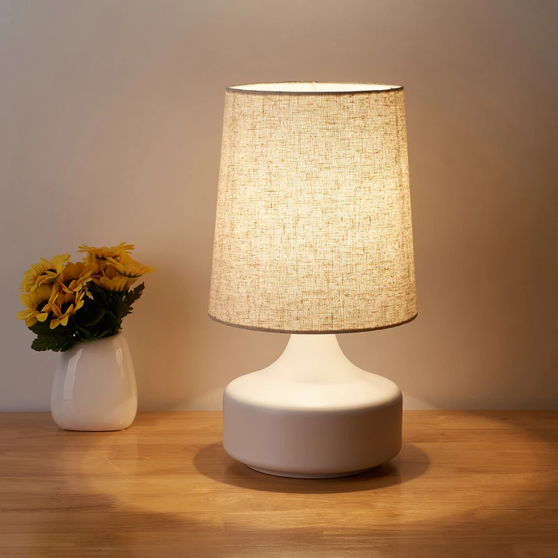 American simplified Modernity table lamps for living room Led Bed lamp bedside light table light Tafellamp lamps bedroom