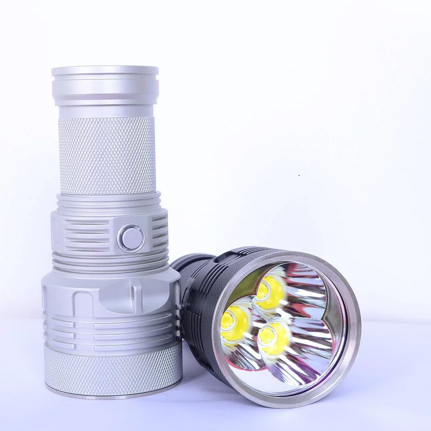 HaikeLite MT09R высокая яркость фонарик 3 * CREE XHP70.2 светодио дный LED max 24000 люмен ручной луч