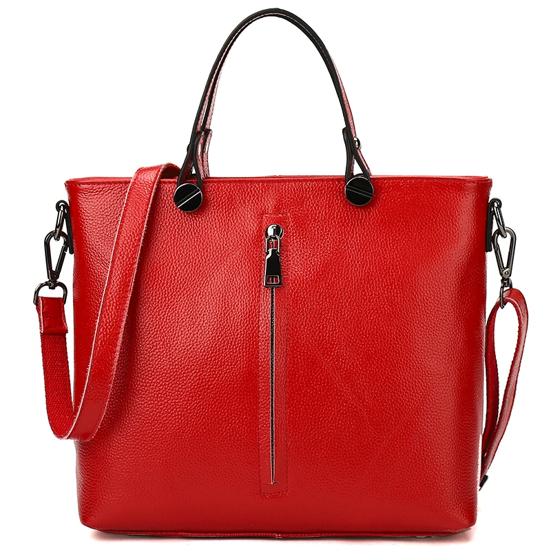 

2018 new fashion simple handbag atmosphere single shoulder Messenger bag bucket bag ladies bag