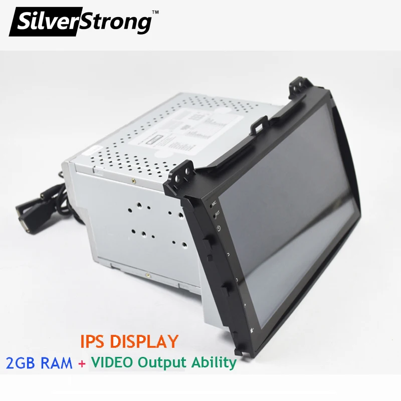 Silverstrong 2Din ips Android8.1 gps автомобильный радиоприёмник для TOYOTA Prado 120 LEXUS GX470 автомобиля