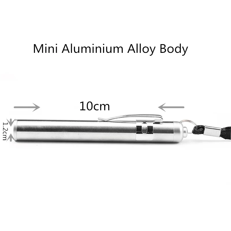 Chiclits Mini Round Moon Shape Flashlight Aluminium Alloy XML Cree LED Light AAA Powered Torch With keychain portable tail (6)